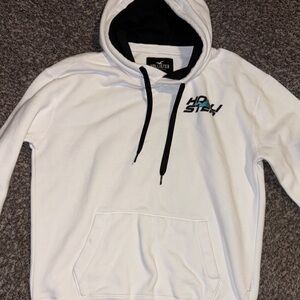 White Pullover Hollister hoodie